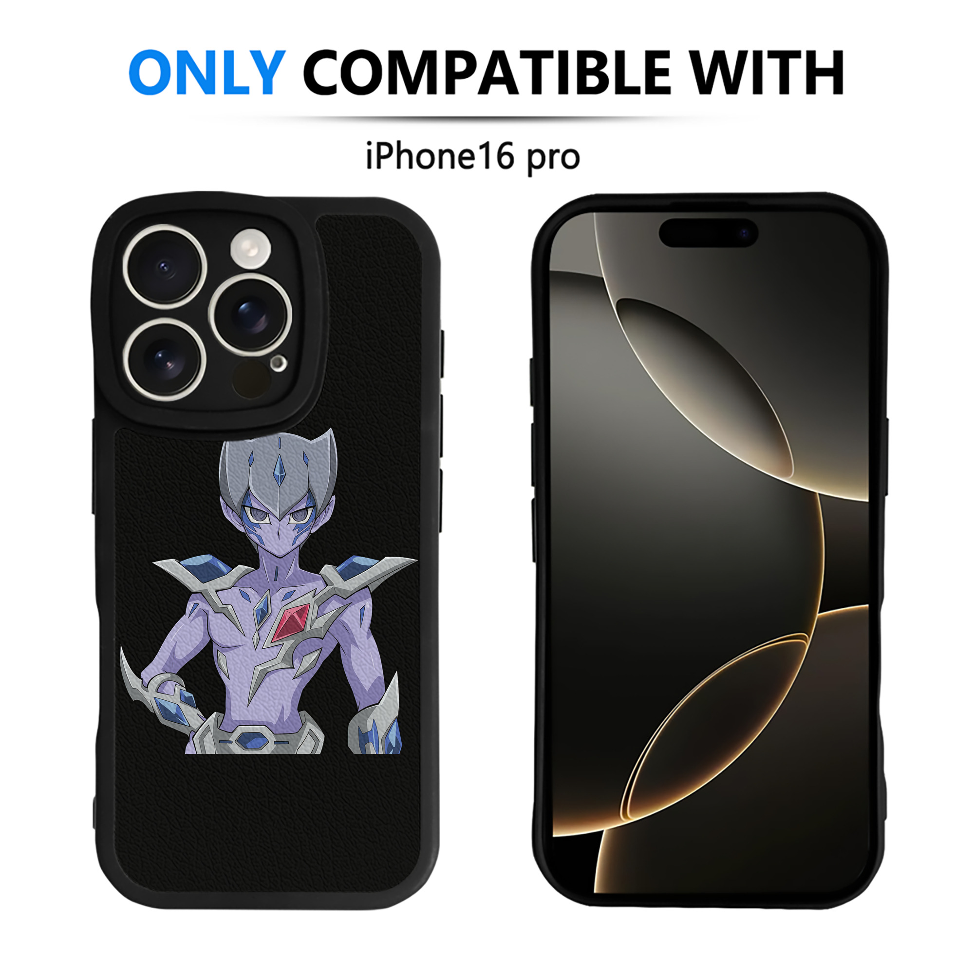遊☆戯☆王 Yu-Gi-Oh! 【iPhone 16シリーズ対応】シリコンスマホケース（レザー調） 材質：シリコン
